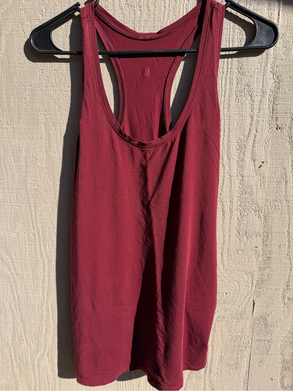 lululemon athletica Maroon Racerback Tank